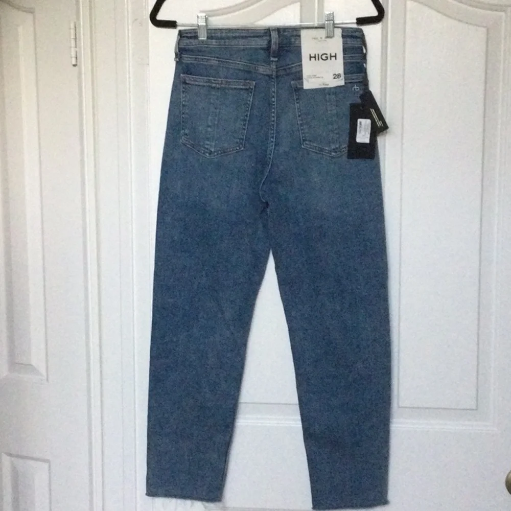 Rag & Bone Nina High Rise Cigarette Leg jeans. Size 28. NWT - Picture 6 of 10